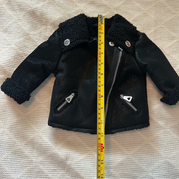 ❤️3 for $21❤️ Urban Republic girls collection 6M Pleather Jacket Bikercore - Picture 9 of 9